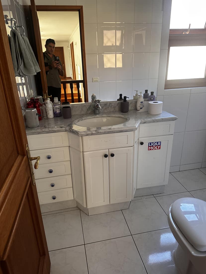 Remodelación LP — Baño · vista general (antes)